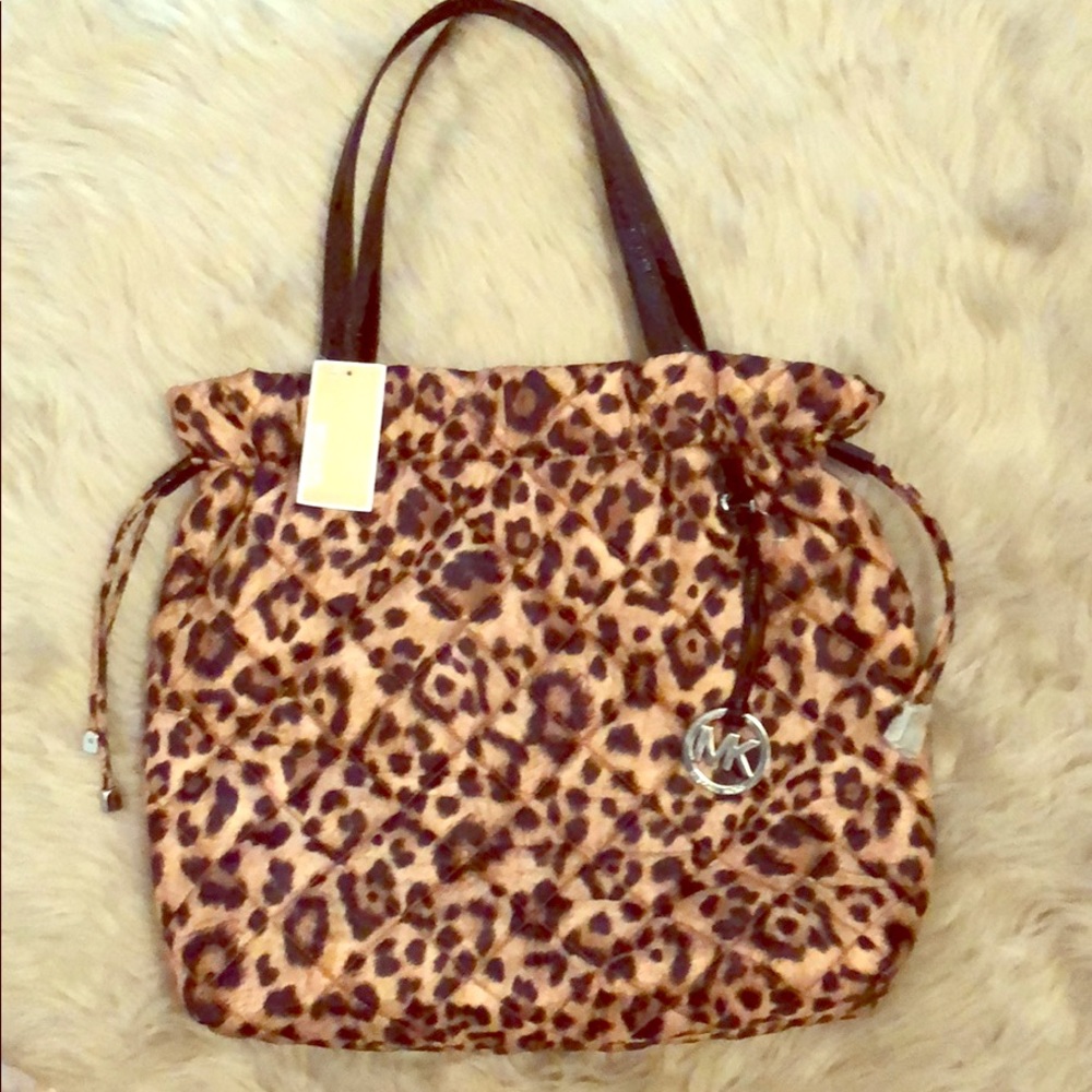 NWT Michael Khors Quilted Tote Bag